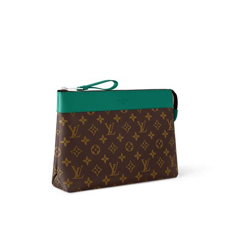 louis vuitton key pouch maccssar|Pochette Voyage Souple Monogram Macassar Canvas .